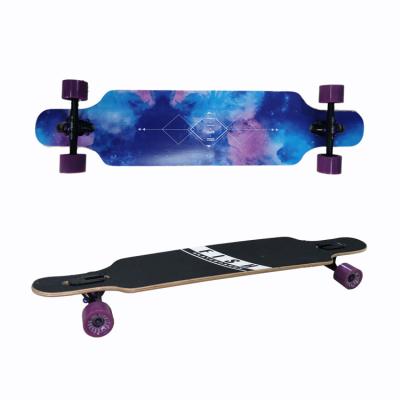 China 2021 New Design Youth Wooden Professional Skateboard Long for sale