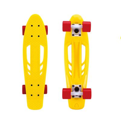 China Kid Customized Drop Through Plastic 22inch Mini Skateboard For Kids for sale