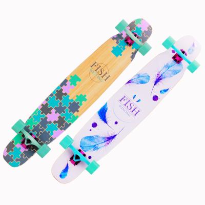 China Youth 7-Ply Maple Deck Customized Graphic Printed Longboard For Adults Skateboard Deck 100% Canadian Maple for sale