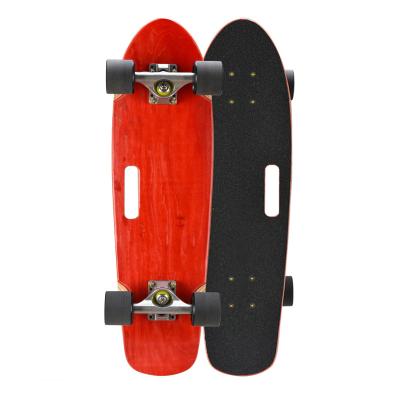 China Wholesale Regular Wooden 27inch Youth Mini Kids Skateboard With Handle for sale