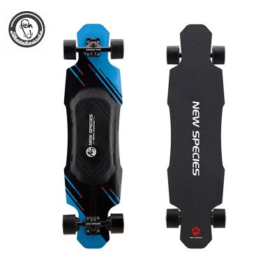 China Youth Fish Road Speed ​​350W Electric Skateboard 38inch Long Maple Portable Electric Skate Board for sale