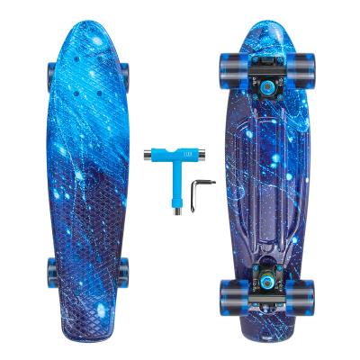 China 22 Inch Plastic Board Fish Skateboard Popular Child Outdoor Sports for sale