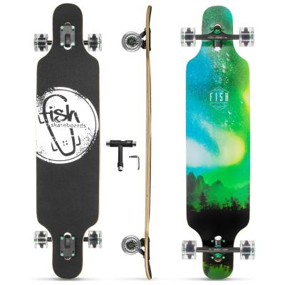 China Youth Manufacturer Customize Russian Birch 7.0 - 9.0 Inch Canadian Maple Skateboard Full Board Skateboard for sale