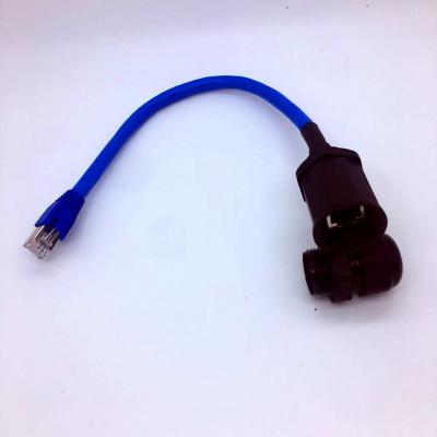 China Equipment Factory Easy Plug And Release Cable 3 Pin M20 Terminal Waterproof IP 68 Connector Wire for sale