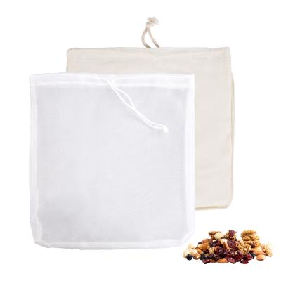 China food & Beverage Factory Food & Beverage Factory Food Grade Cotton Filter Bag Food Grade Wine Coffee Soy Milk Juice Milk Nut Filter Bag for sale