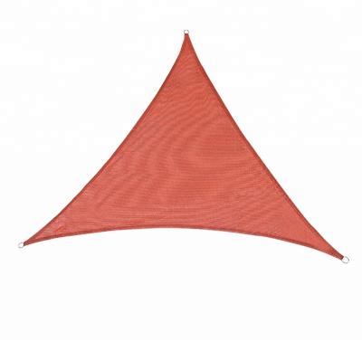 China Chinese Factory Amazon Success 100% Outdoor HDPE Garden Tents 4.88x4.88x4.88m Triangle Sun Shade Outdoor Seating And Sail for sale