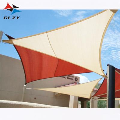 China 2019 Outdoor Bestselling Amazon HDPE Garden Tent UV Protection Triangular HDPE Sun Shade Sail for sale