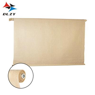 China 2019 Hot Selling UV Protection Product In European Market Fashion Sand Color 1x2.4m Outdoor Window Sun Shading Roller Blinds for sale