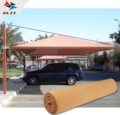 China Outdoorc Shading Customized 2019 Quality Convenience Sun Shade Fabric Outdoor Plastic Parking Lot Cloth for sale