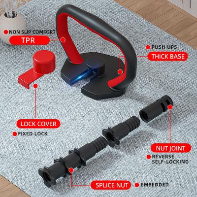 China Universal Environmentally Multifunctional Adjustable Weight Base Push-up Support kettlebell handle for dumbbell for sale