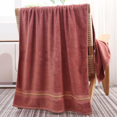 China QUICK DRY Bamboo Bathing Towel Cotton Bath Towel for sale