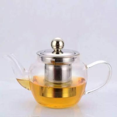 China WITH LID 200ml glass tea set 2021 liquid infusion international products market boron silicate heat teapot for sale