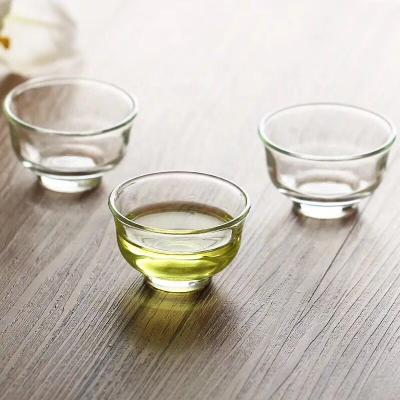 China 30ml Viable Glass Suits 1 Box Of Four Small Cups Crafts Water Small Glass Bowl for sale