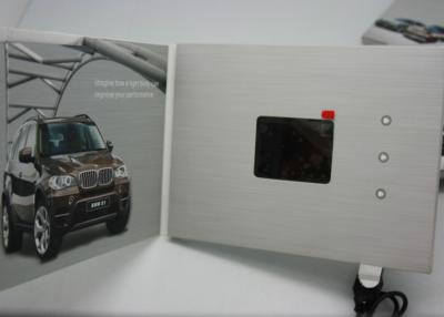 China 2.4inch video card with name card design A5 size customized / small lcd size business card for sale