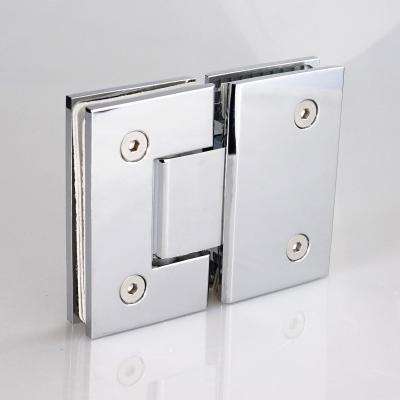 Cina Stainless Steel Shower Glass Door Hinge Glass Fittings 180 Degree For Bathroom in vendita