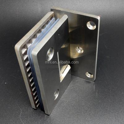 China High Quality Stainless Steel Graphic Design 90 Degree Framed Hinge For Showeroom en venta