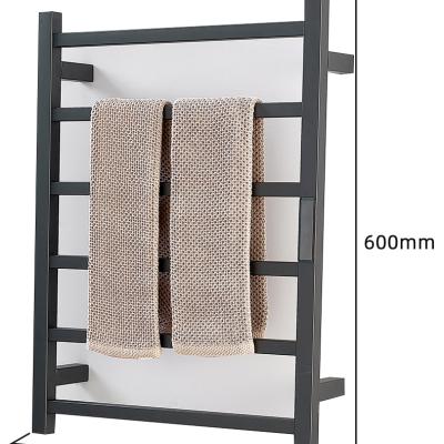 China Stainless Steel Bathroom Towel Warmer Rack Electricity Wall Mounted Towel Dryer for sale