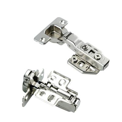 China Adjustable Cabinet Concealed Steel Door Hinge Hydraulic Hinge Clip On Soft Closing Furniture Te koop