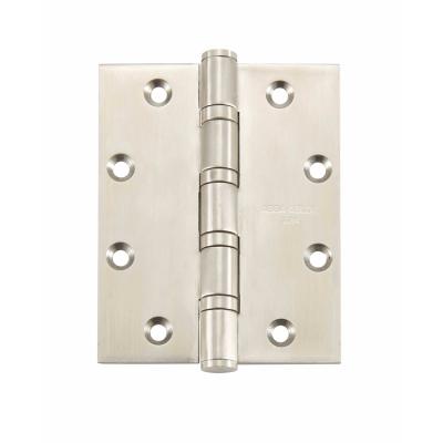 China 4.5 Inch Antique Brass Steel Door Hinge Window Wooden Door Ball Bearing Hinge Te koop