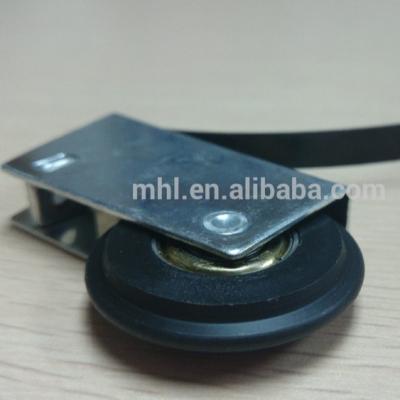 China Metal Sliding Door Wheel For Showroom Wardrobe System Offered Screws for sale