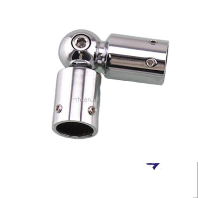 Κίνα Stainless Steel Glass Sliding Door Connector Shower Pipe Glass Furnitrue Hardware προς πώληση