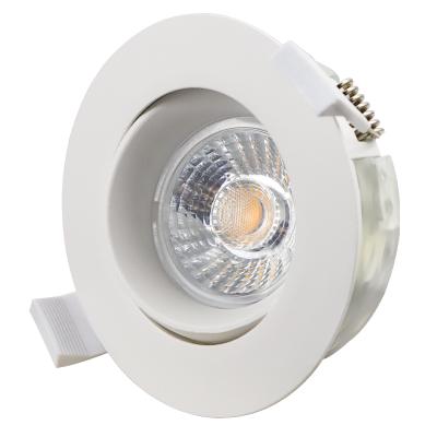 China Modern lepu dim to heat switchable slide downlight 83mm cutout 1800~2700K/2700K/3000K smart series LED downlight for sale