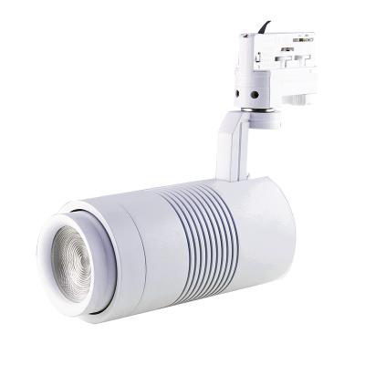 China Modern High RA Led Track Light Anti-Glare 35w 5 Year Tilt 90deg Warranty 350deg Rotary TDC Adjustable for sale