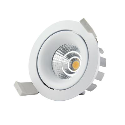 China Modern Sunset 13w COB LED Downlight IP44 cutout83mm CRI99 2000K-3000K CCT 0-100% Dimmable for sale