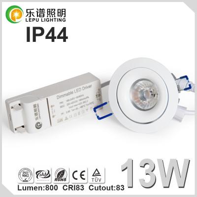 China Downlights 83mm Coutout For NORWAY SWEDEN Dimmable LED Down Light CRI>83 COB LED Downlight 13W for sale