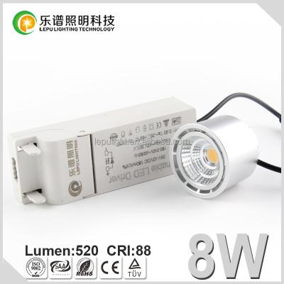 China warm white 2700K sharp led downlight sharp COB Ra99 Dim 2700K Lepu CCT warm white 2700K led downlight for Scandinavia for sale