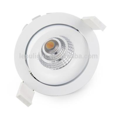 China Embeded Quik Install Anti Glare Dimmable Recessed 8W Led COB Downlight for sale