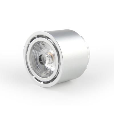 China Scandinavian residential gu10 mr16 mini module cob trimless led spotlight with lens recessed downlight for sale