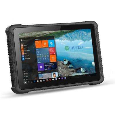 China GENZO Intense Brightness 700 Nits 10.1 Inch FHD Rugged Waterproof Tablet For Windows With RJ45 Ethernet Port And Industrial Tablet for sale