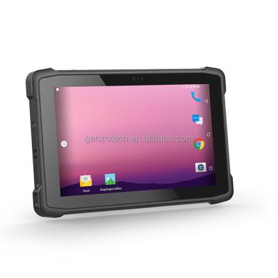 China GENZO IP65 MT105 10 inch Industrial Rugged Tablet Android Rugged Tablet 4+64GB 4G lte Android 10 inch Waterproof Cheap Price for sale