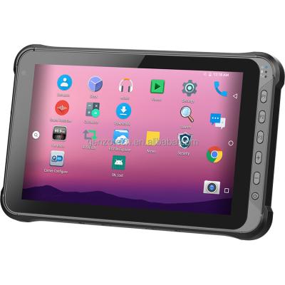 China GENZO Waterproof 10 Inch Android Height Rugged Tablet Industrial Shine Tablet With UHF Fingerprint And Barcode for sale