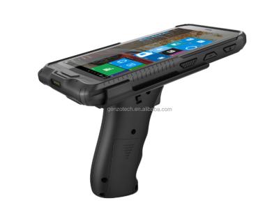 China Waterproof China Manufacturer 5.98 Inch Logistics Scanner Pda Windows 10 Rugged Industrial Mobile Support 1d 2d Nfc for sale