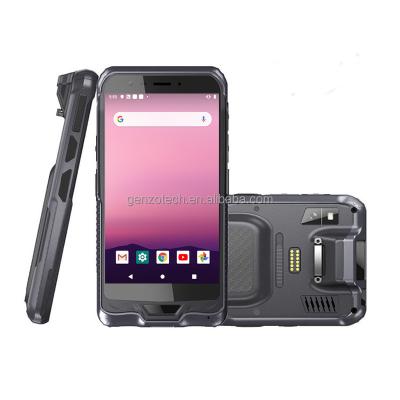 China New Android NFC PDA Handheld Computer GENZO Rugged PDA Device Industrial Barcode Scanner For Warehouse Management for sale