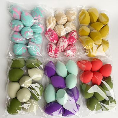 China Beauty Washable Soft Make Up Sponge 10Pcs/Pack, Eco-friendly Washable Cosmetic Sponges, Colorful Breathable Makeup Sponges For Daily Life for sale