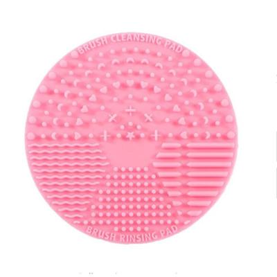 China High Quality Makeup Brush Cleaner Brush Wash Tools Eye Makeup Brush Cleaning Mat Pad With Suction Cup for sale