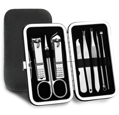 China 2022 Durable Travel Kit Nail Salon Trimmer Set Manicure Pedicure Set Luxurious Nail Clippers Manicure Instruments Nail Care Tools for sale