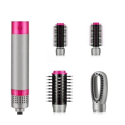 China 4 In 1 Ionic One Step Multifunctional Hair Dryer Brush And Volumizer Professional Hot Air Styling Brush Straightener&Curly Hair Comb for sale