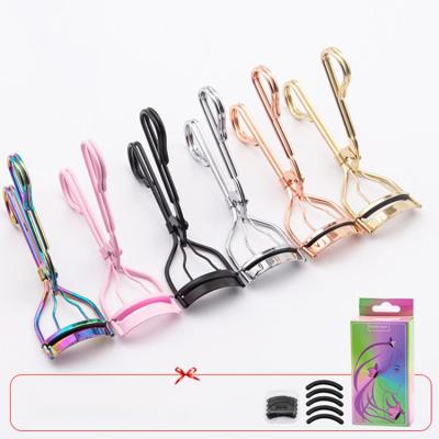 China Wholesale Beauty Professional Stainless Steel False Eyelash, Eco-friendly Mini Wick Curler Eyebrow Beauty Tools For Eye Makeup for sale