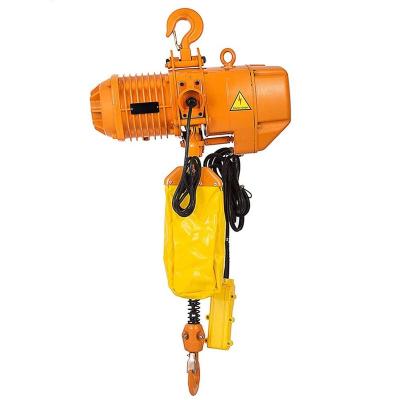 Chine 1T 2200Lb Electric Hoist Crane Overhead Garage Winch Chain for Factories Warehouses Buildings Cargo Lifting à vendre