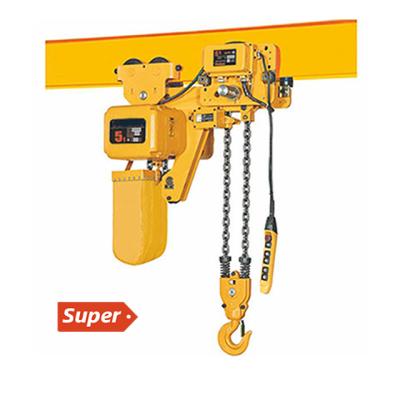 Cina Electric monorail Powered Trolley Hoist type electric chain small lifting devices in vendita