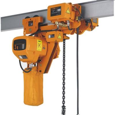 Κίνα 1 2 3 5 ton chain hoist with electric trolley or fixed type προς πώληση