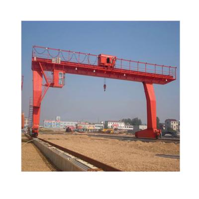 China Mdg type Model L Shape electric hoist Single Girder Gantry Cranes with hook en venta