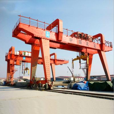 China girder Single Beam Gantry Crane 32ton 50ton 75ton marble for sale en venta