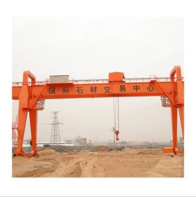 Chine Heavy Duty 50t Double Beam Gantry Crane Travel Lift for Sale with Design Drawing Supply à vendre