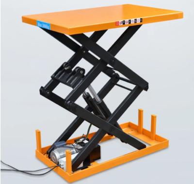 China Electric Hydraulic Lift Scissor Industrial Tables Platform for sale Te koop