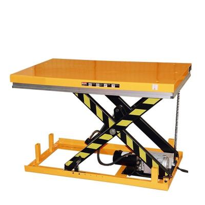 China ZhongYe Electric Hydraulic Platform Single Scissor Lift Table Te koop